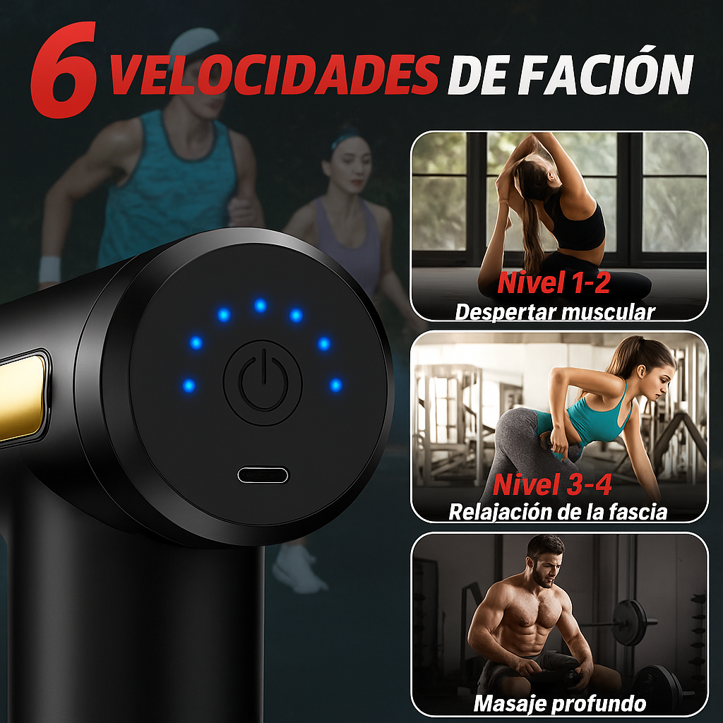 Masajeador AliviaPlus – Masaje inteligente donde quieras